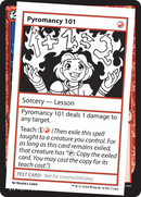 Pyromancy 101 [Mystery Booster 2 Playtest Cards] - Destination Retro
