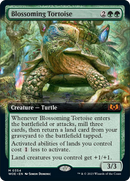 Blossoming Tortoise (Extended Art) [Wilds of Eldraine] - Destination Retro