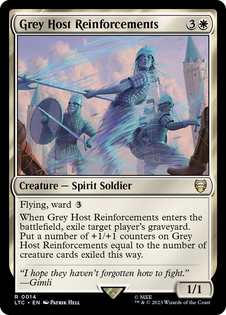 Grey Host Reinforcements [The Lord of the Rings: Tales of Middle-Earth Commander] - Destination Retro