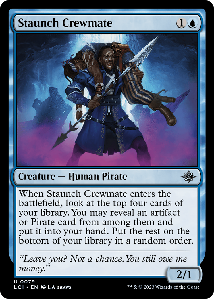 Staunch Crewmate [The Lost Caverns of Ixalan] - Destination Retro