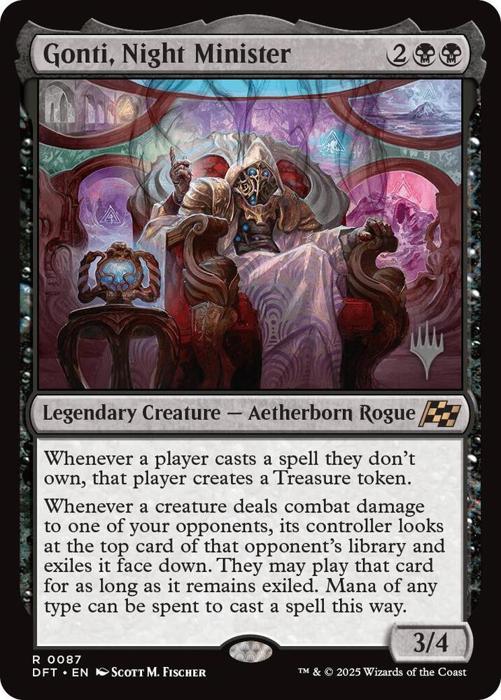 Gonti, Night Minister (Promo Pack) [Aetherdrift Promos] - Destination Retro