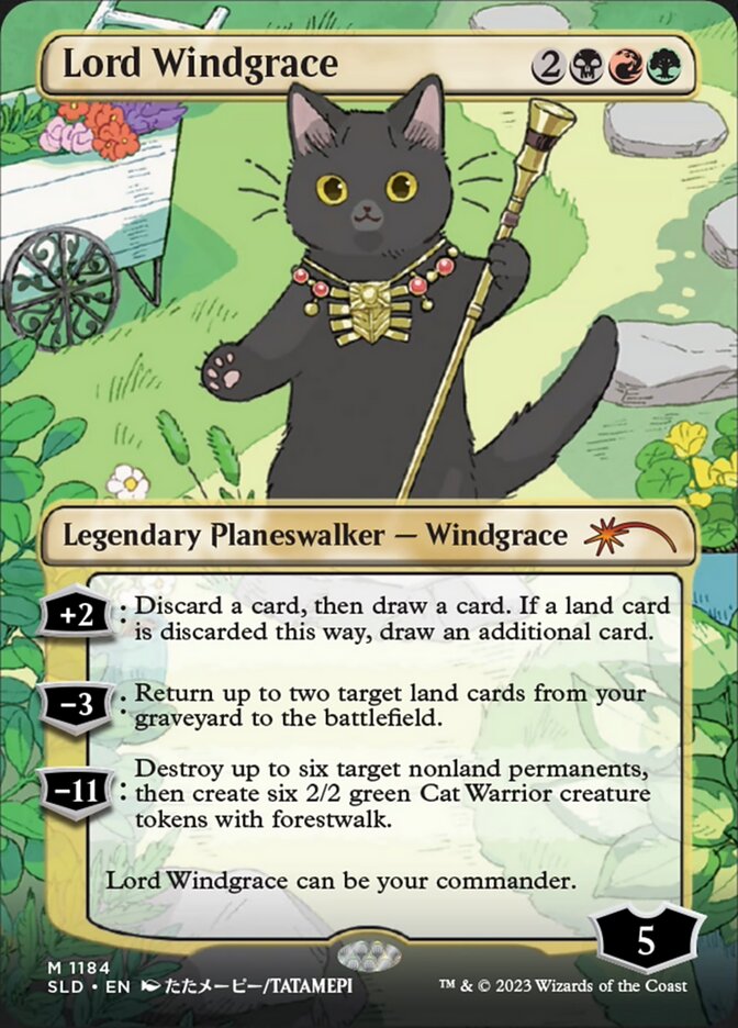 Lord Windgrace (Borderless) [Secret Lair Drop Series] - Destination Retro