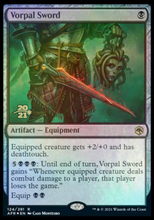 Vorpal Sword [Dungeons & Dragons: Adventures in the Forgotten Realms Prerelease Promos] - Destination Retro