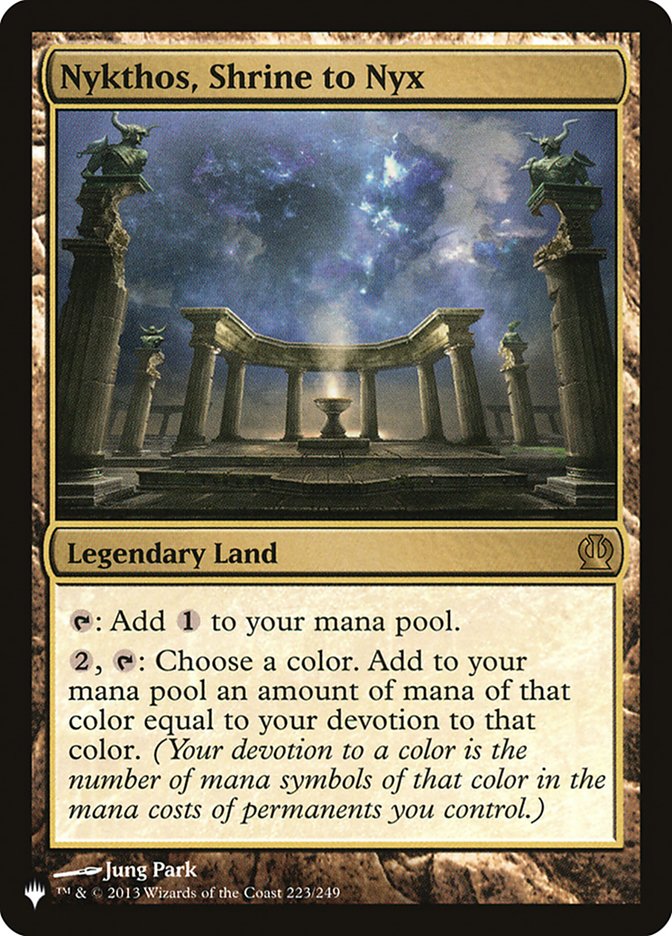 Nykthos, Shrine to Nyx [The List] - Destination Retro
