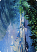 Goldmire Bridge Art Card [Modern Horizons 2 Art Series] - Destination Retro