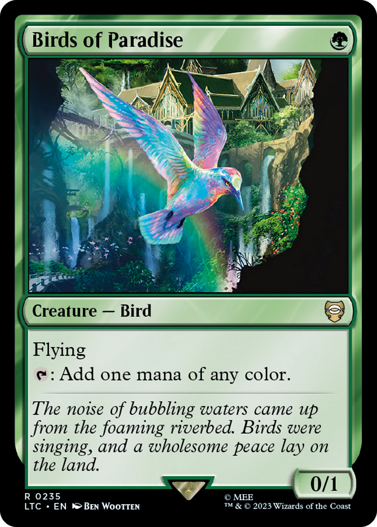 Birds of Paradise [The Lord of the Rings: Tales of Middle-Earth Commander] - Destination Retro