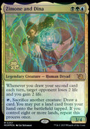 Zimone and Dina [March of the Machine Prerelease Promos] - Destination Retro