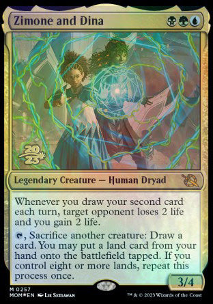 Zimone and Dina [March of the Machine Prerelease Promos] - Destination Retro