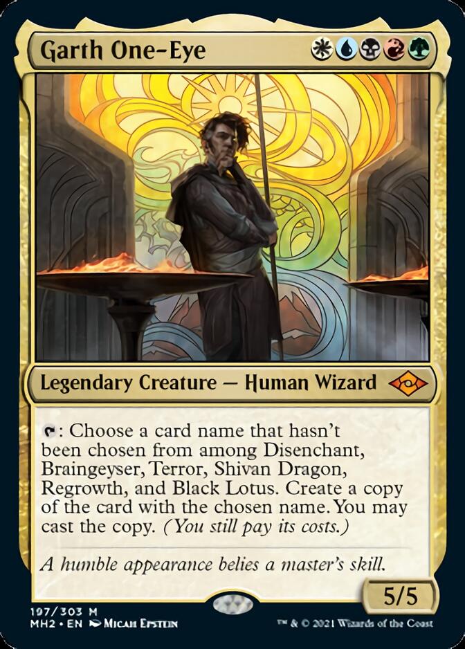 Garth One-Eye [Modern Horizons 2] - Destination Retro