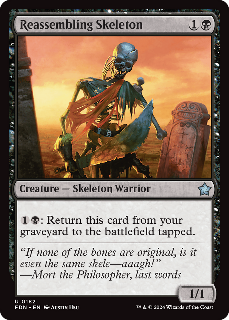 Reassembling Skeleton [Foundations] - Destination Retro