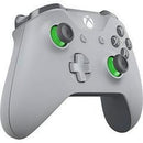 Xbox One Gray & Green Wireless Controller - Xbox One - Destination Retro