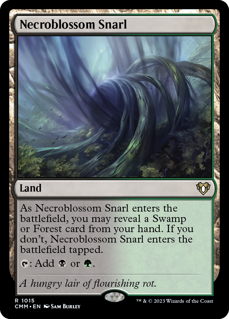 Necroblossom Snarl [Commander Masters] - Destination Retro