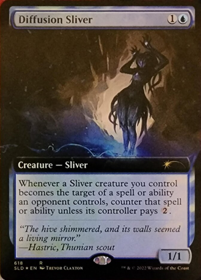 Diffusion Sliver (Extended Art) [Secret Lair Drop Promos] - Destination Retro