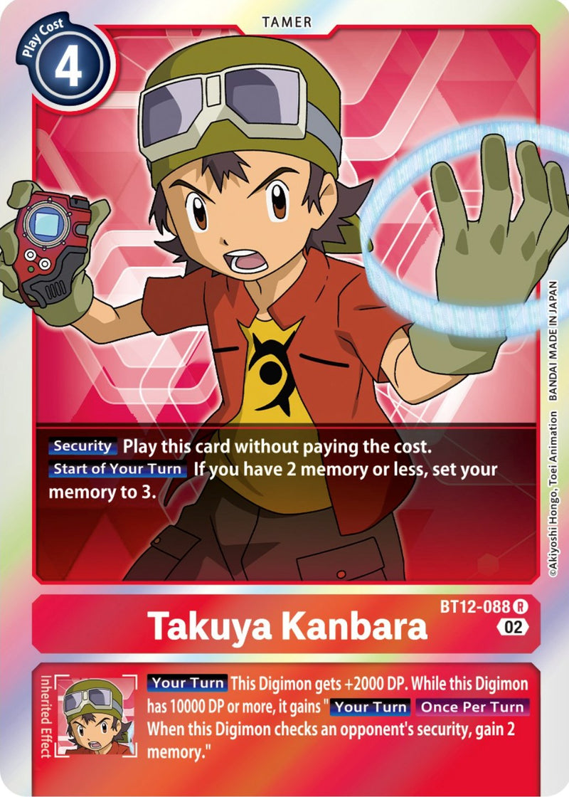 Takuya Kanbara [BT12-088] [Across Time] - Destination Retro
