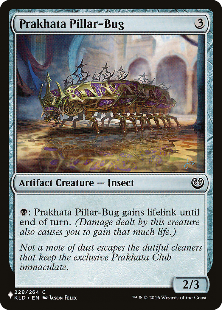Prakhata Pillar-Bug [The List] - Destination Retro
