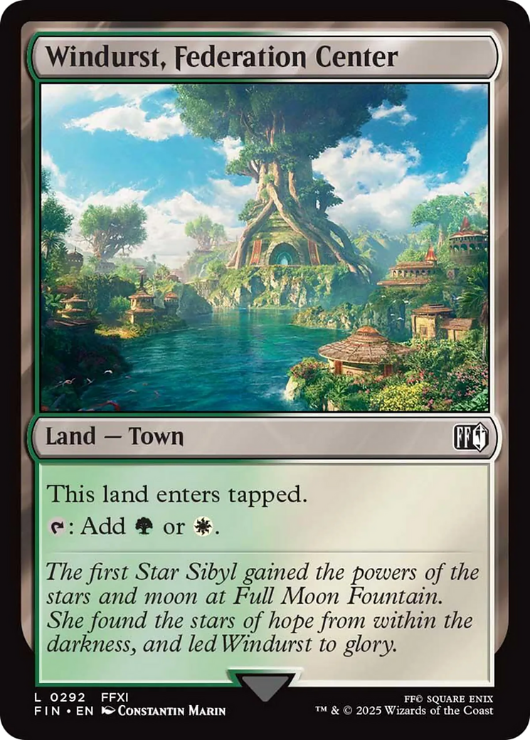Windurst, Federation Center [FINAL FANTASY] - Destination Retro