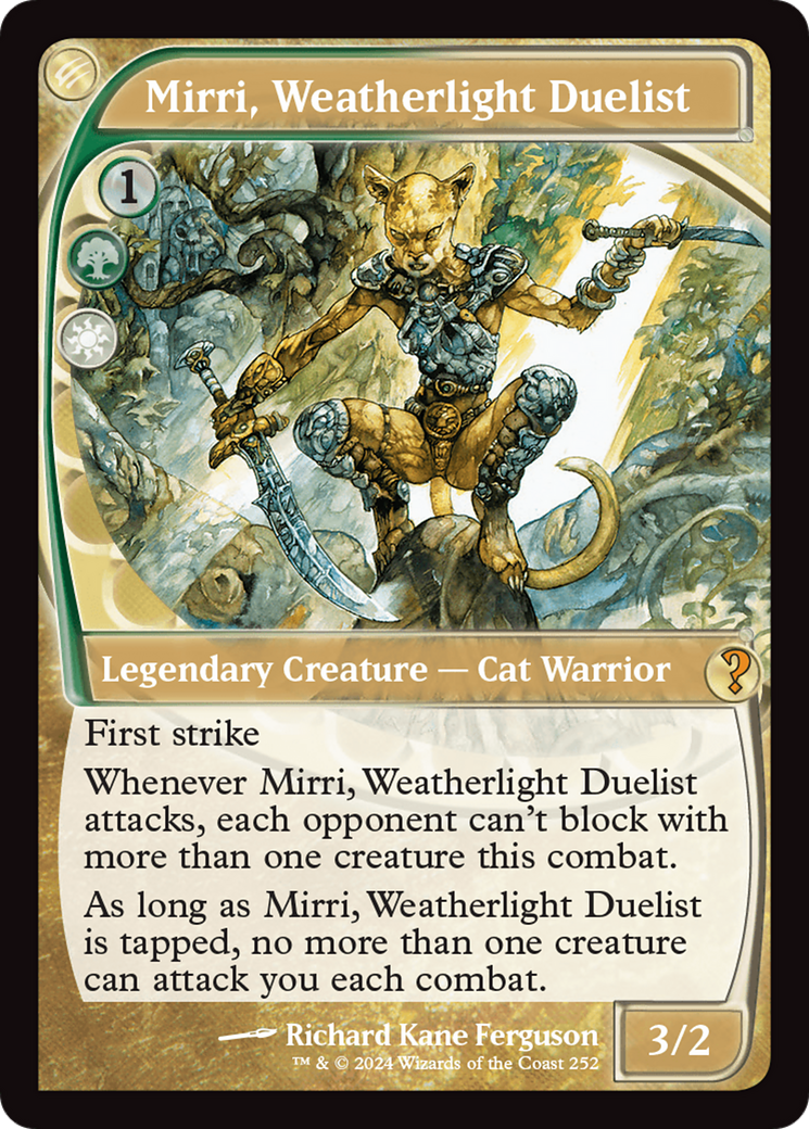 Mirri, Weatherlight Duelist (Future Sight) [Mystery Booster 2] - Destination Retro