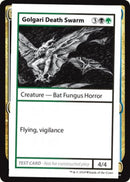 Golgari Death Swarm (2021 Edition) [Mystery Booster Playtest Cards] - Destination Retro