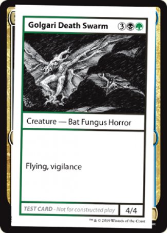 Golgari Death Swarm (2021 Edition) [Mystery Booster Playtest Cards] - Destination Retro