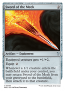 Sword of the Meek (White Border) [Mystery Booster 2] - Destination Retro