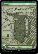 Forest (0721) (Surge Foil) [The Lord of the Rings: Tales of Middle-Earth] - Destination Retro
