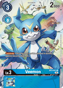 Veemon [BT3-021] (1-Year Anniversary Box Topper) [Promotional Cards] - Destination Retro