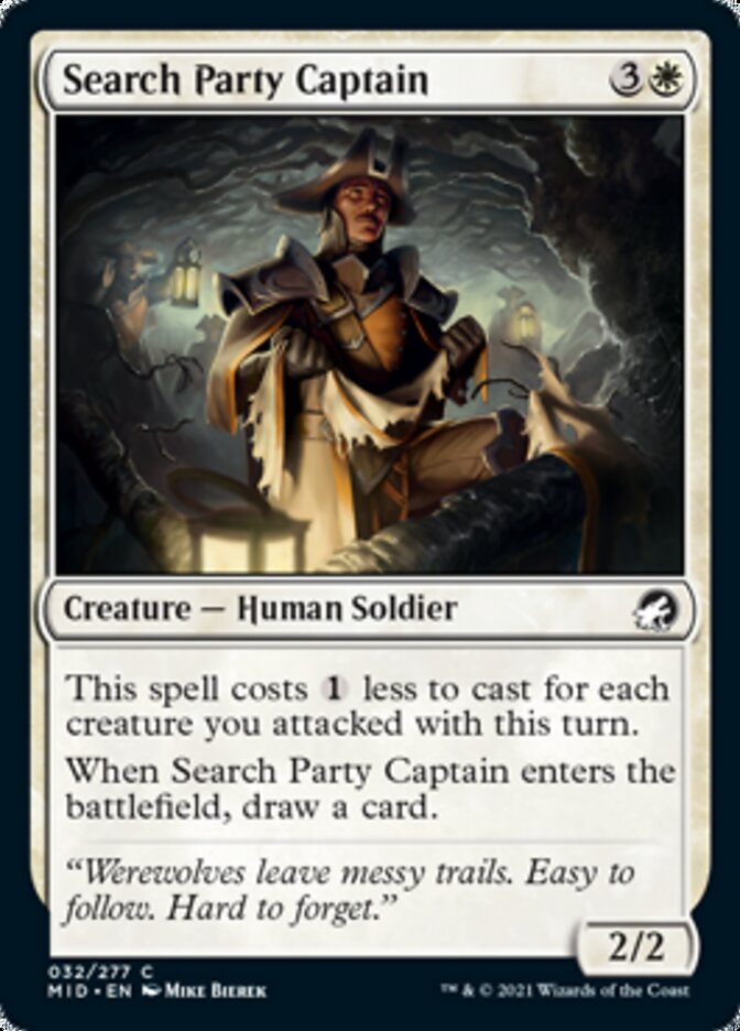 Search Party Captain [Innistrad: Midnight Hunt] - Destination Retro