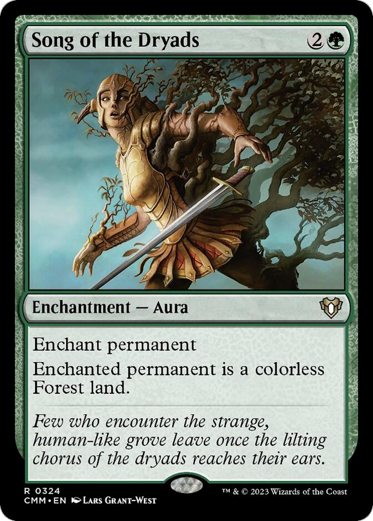 Song of the Dryads [Commander Masters] - Destination Retro