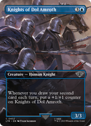 Knights of Dol Amroth (Borderless Alternate Art) [The Lord of the Rings: Tales of Middle-Earth] - Destination Retro