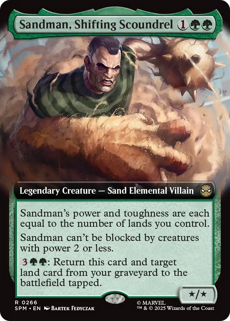 Sandman, Shifting Scoundrel (Extended Art) [Marvel's Spider-Man] - Destination Retro