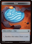 Clue (0018) // Food (0021) Double-Sided Tokens [Avatar: The Last Airbender Tokens] - Destination Retro