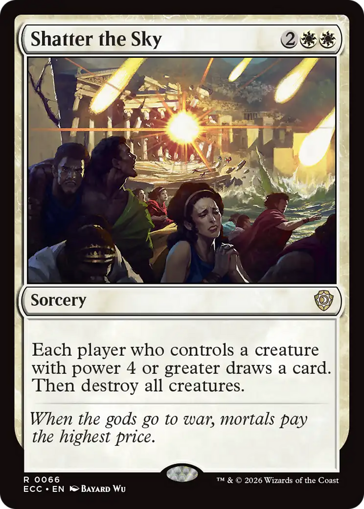 Shatter the Sky [Lorwyn Eclipsed Commander] - Destination Retro