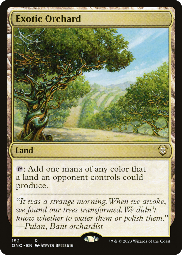 Exotic Orchard [Phyrexia: All Will Be One Commander] - Destination Retro