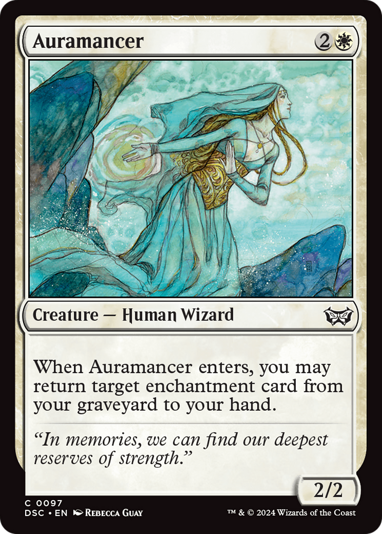 Auramancer [Duskmourn: House of Horror Commander] - Destination Retro