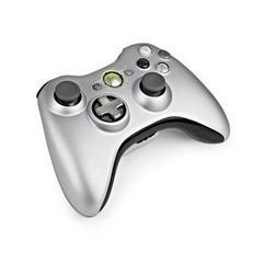 Silver Xbox 360 Wireless Controller - Xbox 360 - Destination Retro