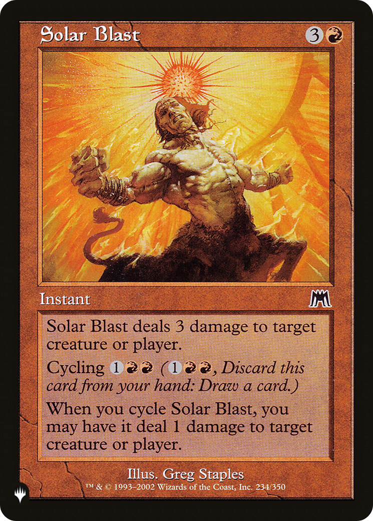 Solar Blast [The List] - Destination Retro