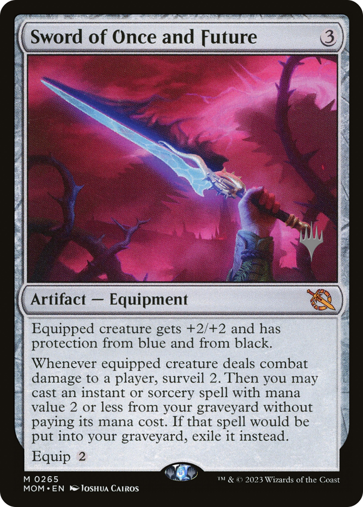 Sword of Once and Future (Promo Pack) [March of the Machine Promos] - Destination Retro