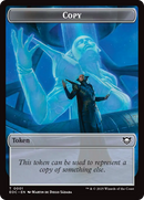 Copy // Clue Double-Sided Token [Edge of Eternities Commander Tokens] - Destination Retro