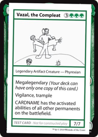 Vazal, the Compleat (2021 Edition) [Mystery Booster Playtest Cards] - Destination Retro