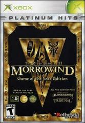Elder Scrolls III Morrowind Platinum [Game of the Year] - Xbox - Destination Retro