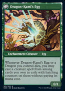 The Dragon-Kami Reborn // Dragon-Kami's Egg [Kamigawa: Neon Dynasty] - Destination Retro