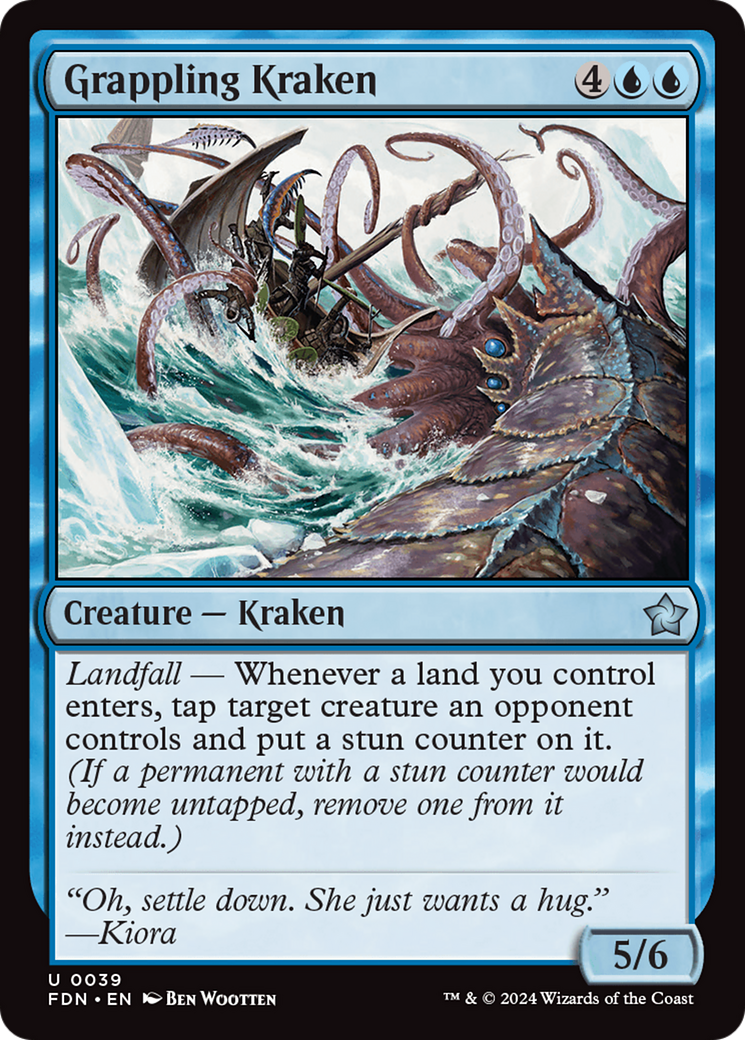 Grappling Kraken [Foundations] - Destination Retro