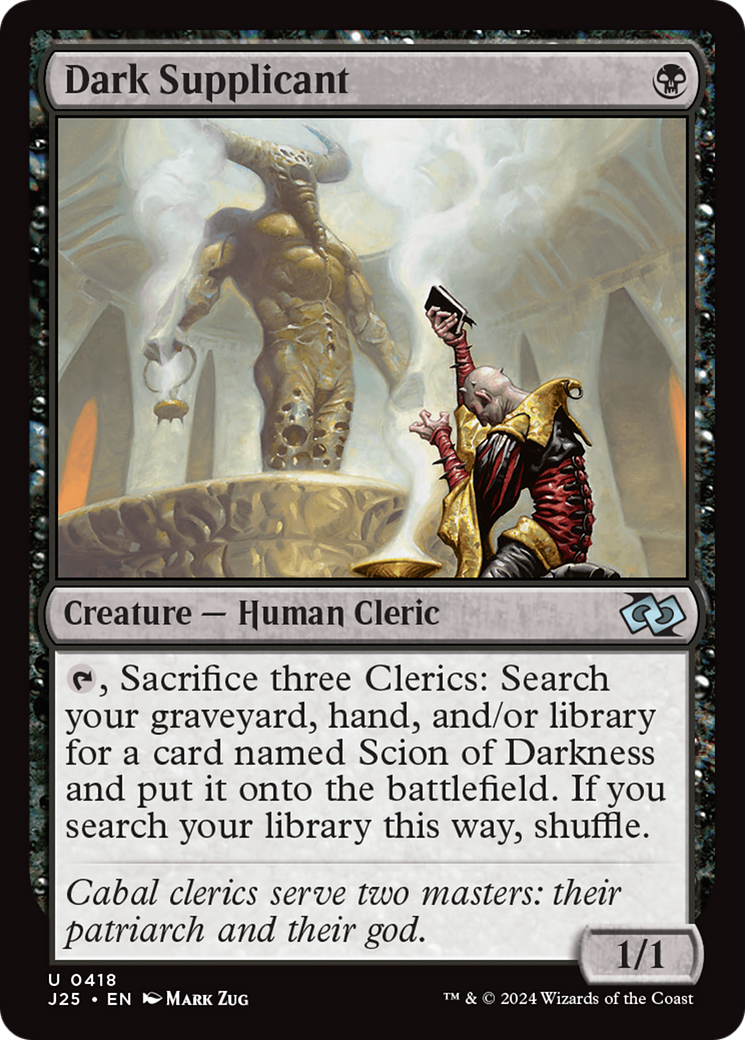Dark Supplicant [Foundations Jumpstart] - Destination Retro