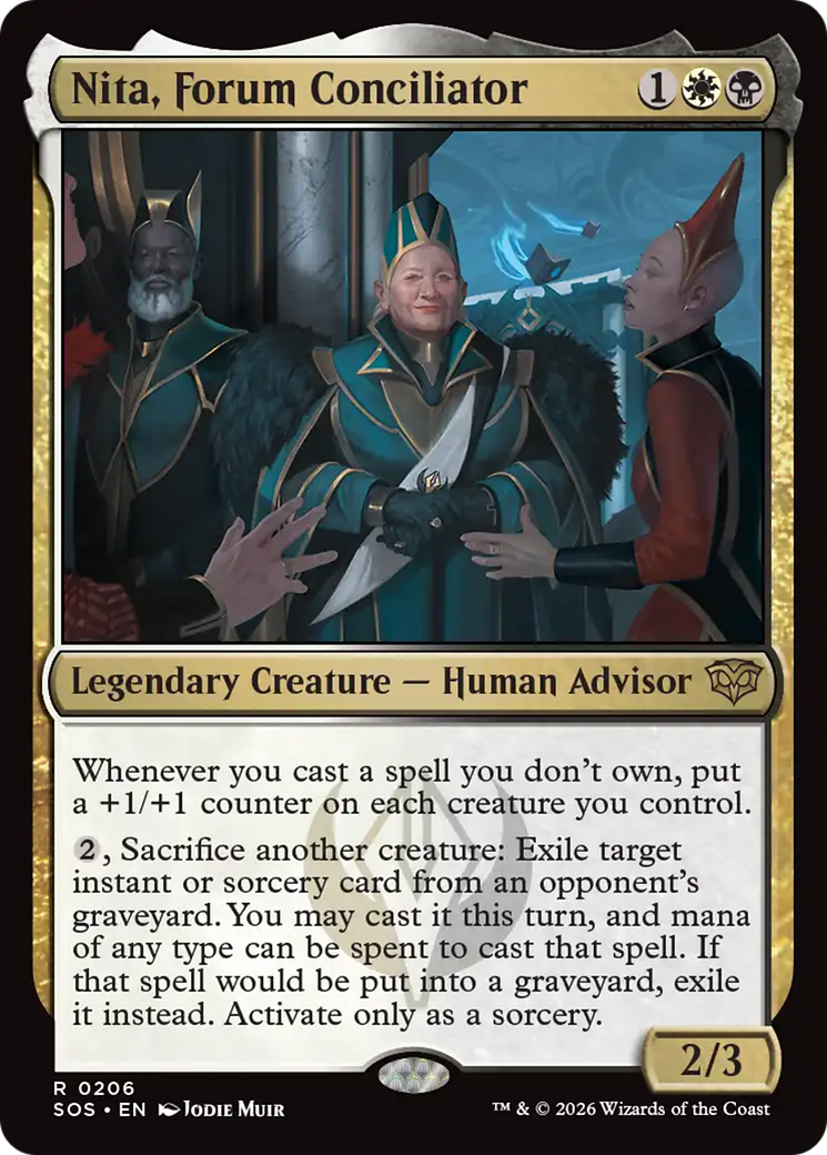 Nita, Forum Conciliator [Secrets of Strixhaven] - Destination Retro