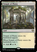Temple of Plenty [Commander Masters] - Destination Retro
