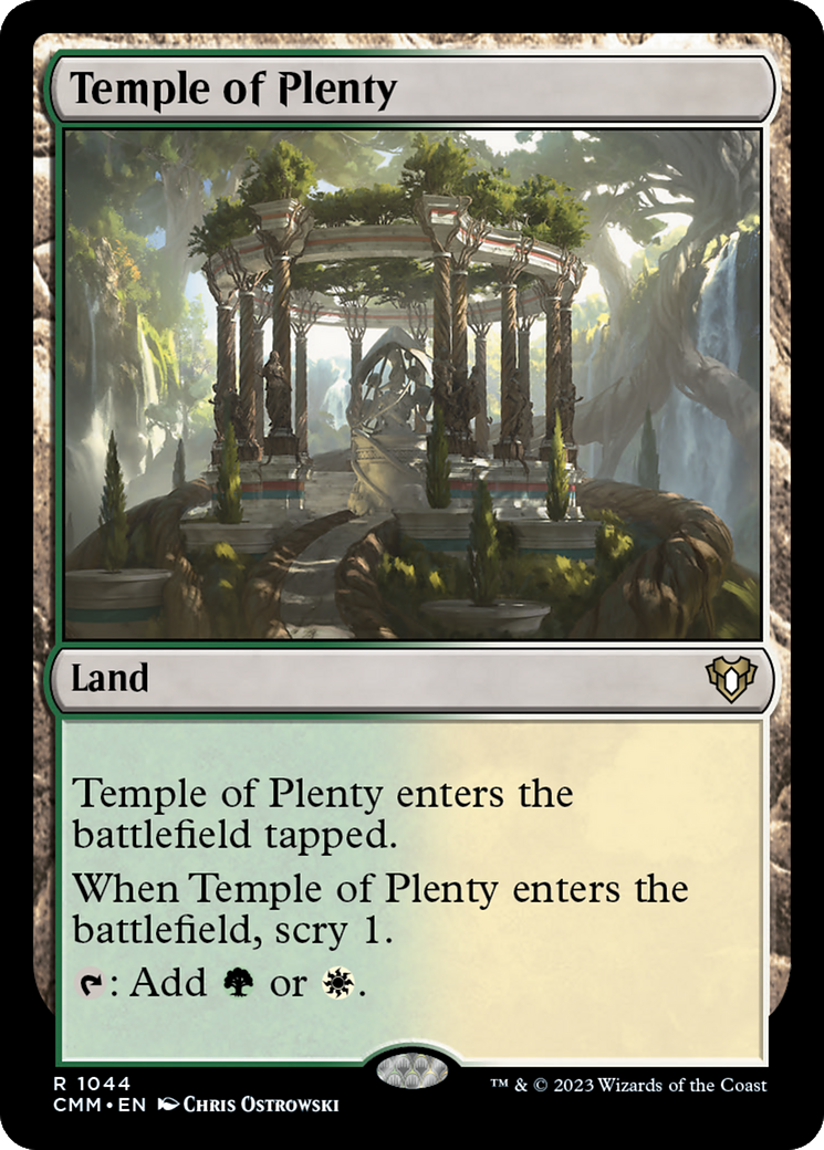 Temple of Plenty [Commander Masters] - Destination Retro