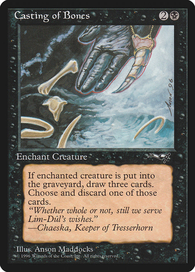 Casting of Bones (Claw Art) [Alliances] - Destination Retro