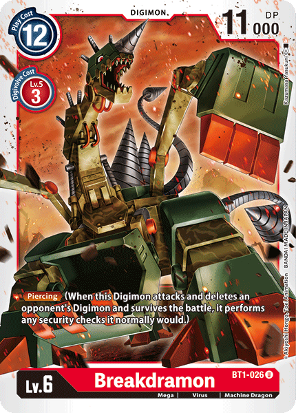 Breakdramon [BT1-026] [Release Special Booster Ver.1.0] - Destination Retro