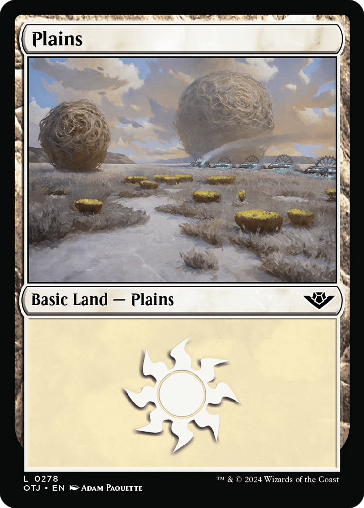 Plains (0278) [Outlaws of Thunder Junction] - Destination Retro