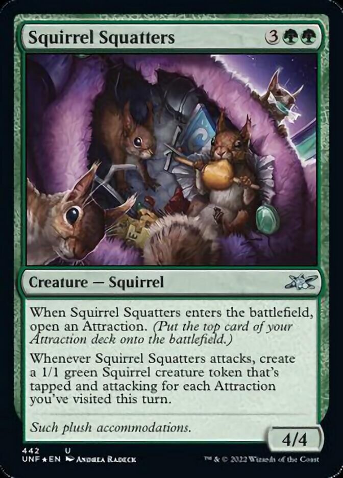 Squirrel Squatters (Galaxy Foil) [Unfinity] - Destination Retro